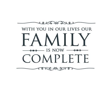 'Our family is complete' .